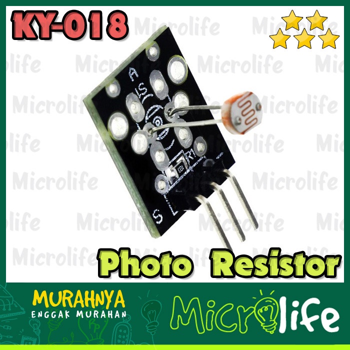 KY-018 PHOTO RESISTOR MODULE