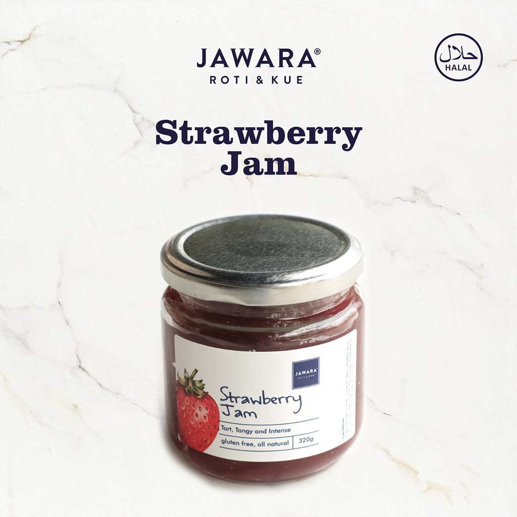 

Strawberry Jam | Jawara Roti & Kue | 320gr