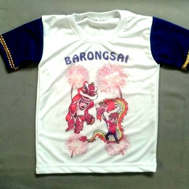 Kaos barongsai anak