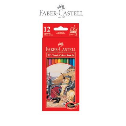 

Kelir Warna / Pensil Warna Faber-Castell Classic Colour Pencil 12 warna