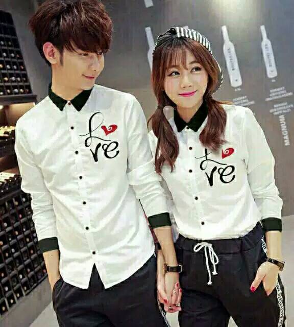 COUPLE KEMEJA LOVE