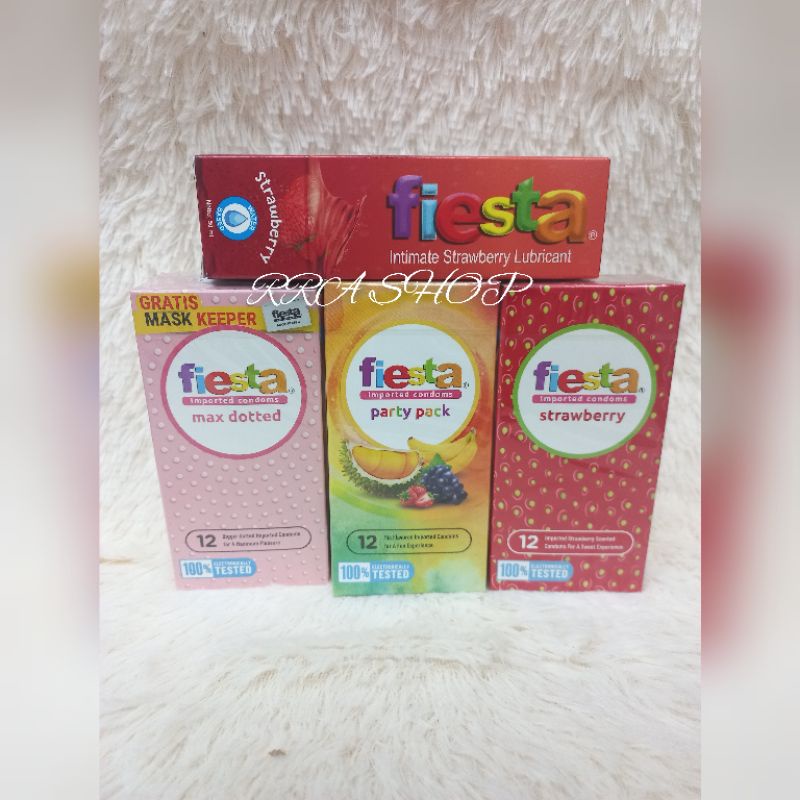 FIESTA IMPORTED CONDOMS/LUBRICANT