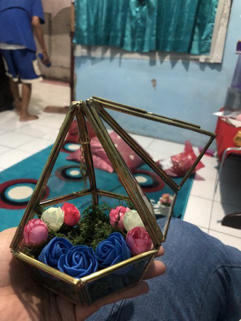 Terrarium Ringbox / Pengait Cincin