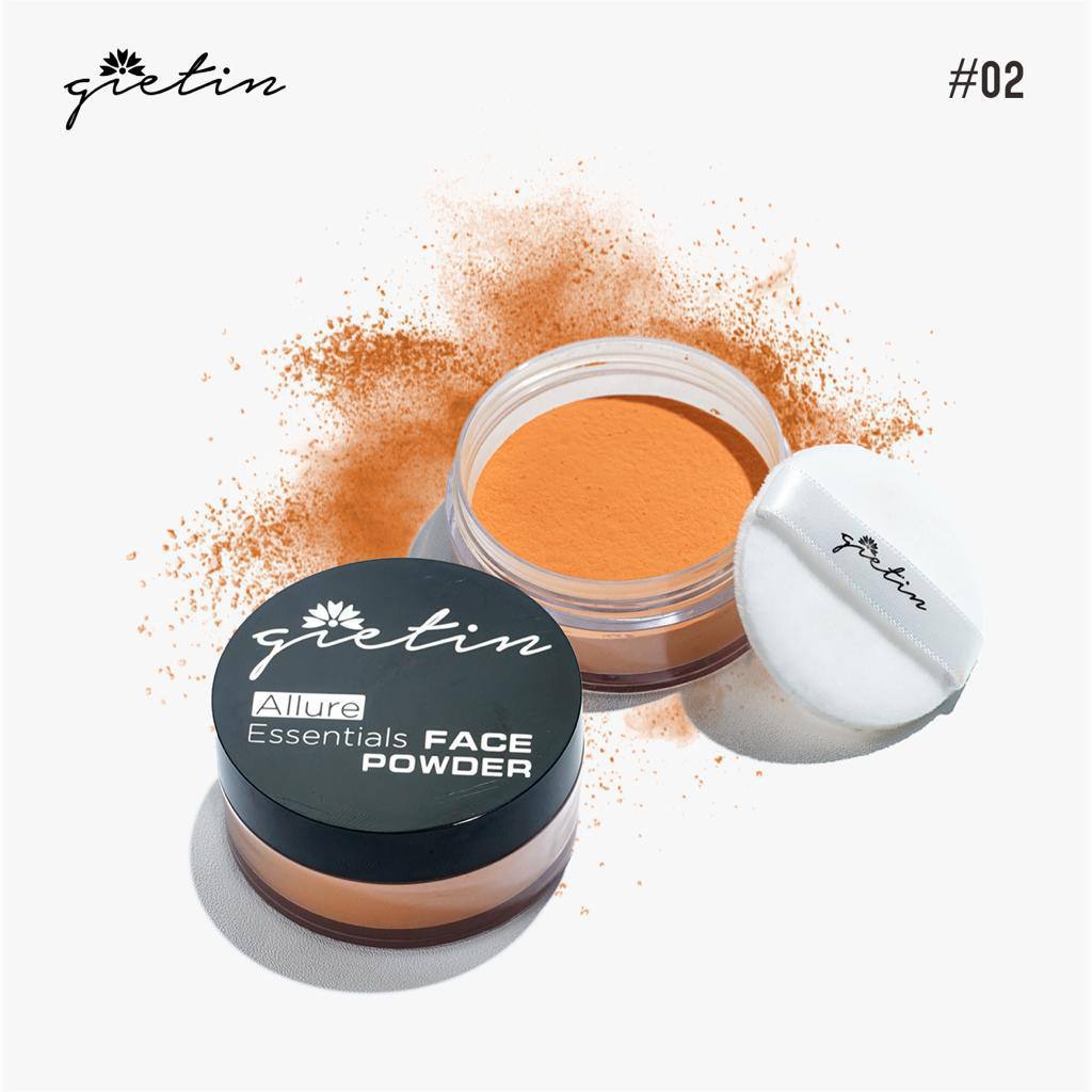 BPOM GIETIN ALLURE ESSENTIALS FACE LOOSE POWDER BEDAK TABUR GT06 [Emperor]