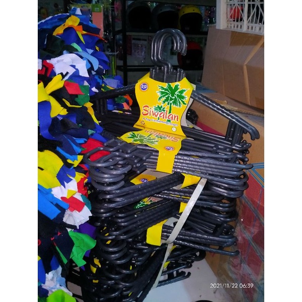 Gerabah | Hanger Siwalan / Kastok Baju Hitam Siwalan isi 6