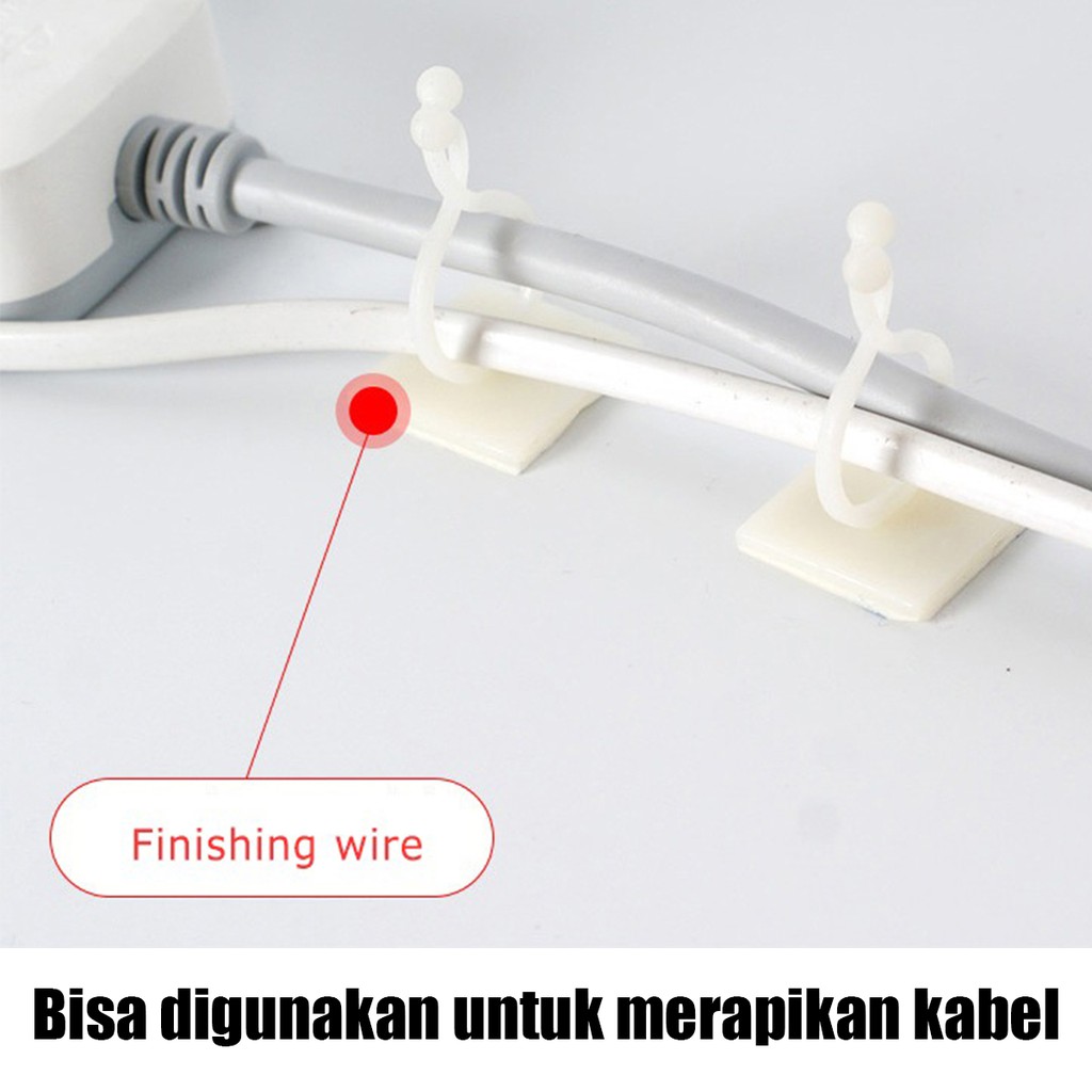 VINE CLIP Penjepit Tanaman Rambat Hook klip Dinding / Bisa Klem / CLAIM Kabel