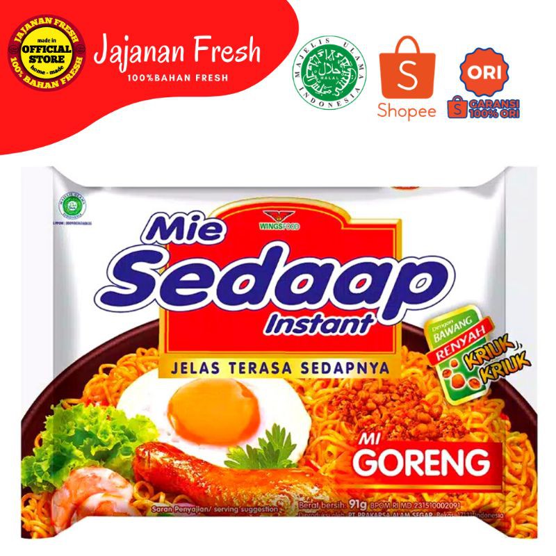 

Mie Instan Sedaap Goreng 85 gram