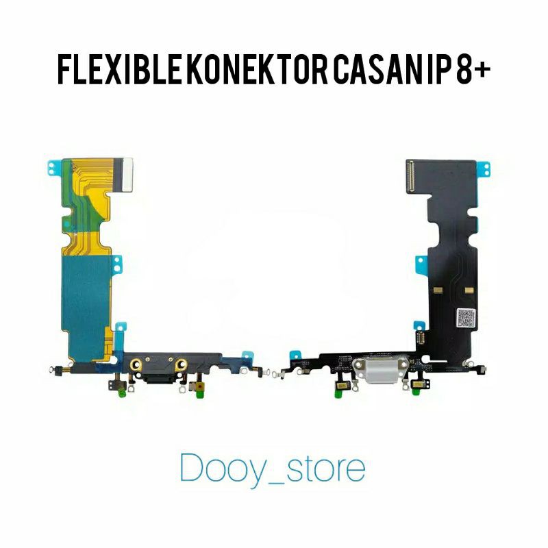 FLEXIBLE CONNECTOR IPHONE 8 PLUS CHARGER MIC