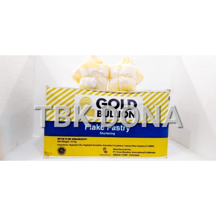 

fe20111 Gold Bullion Flake Pastry Re-Pack 250 Gr / Korsvet Re-Pack 250 Gr Xa201As