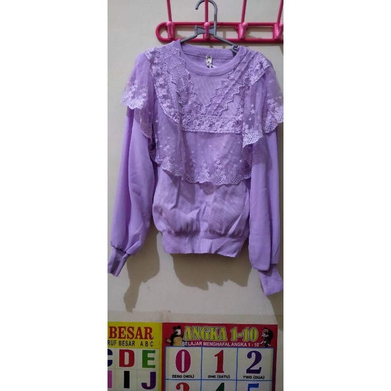 rajut import VNS lilac