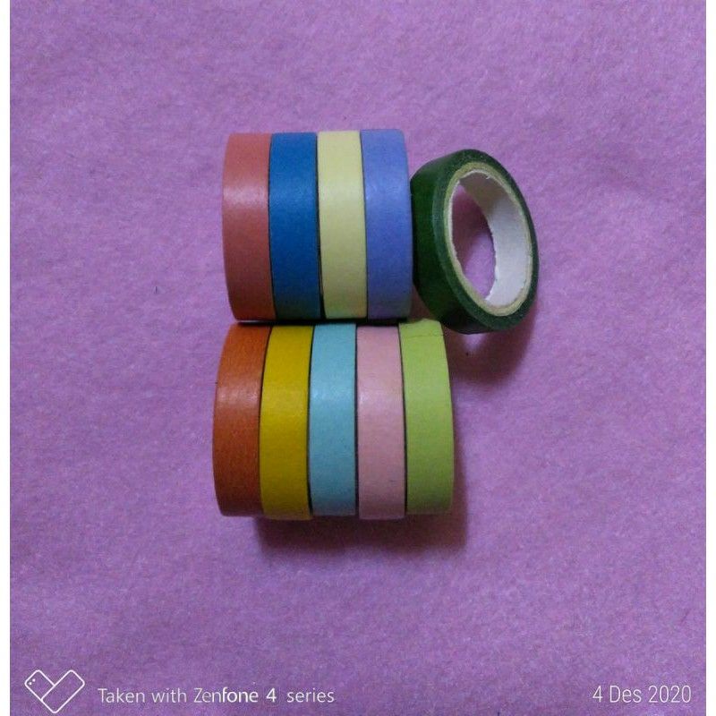 

Perekat Paper Tape Selotip Solatip Isolasi Kertas (1 buah)