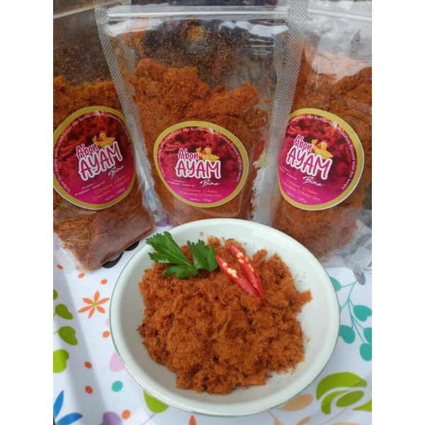 

Abon Ayam Bima enak 100 gram