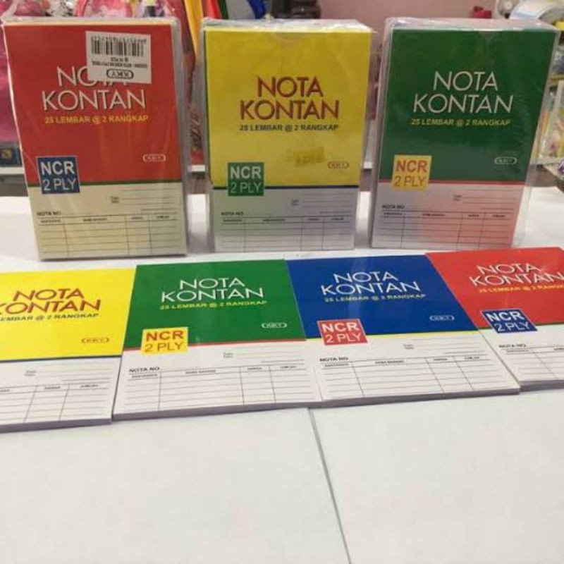 

Nota Kontan 2 ply kecil