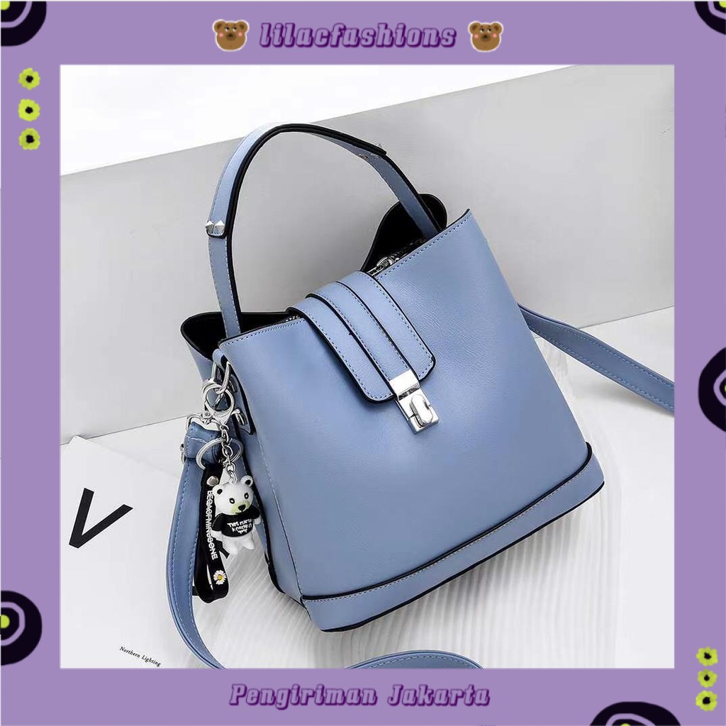 LILACFASHIONS   TAS SELEMPANG HANDBAG IMPORT E5235 BQ2978
