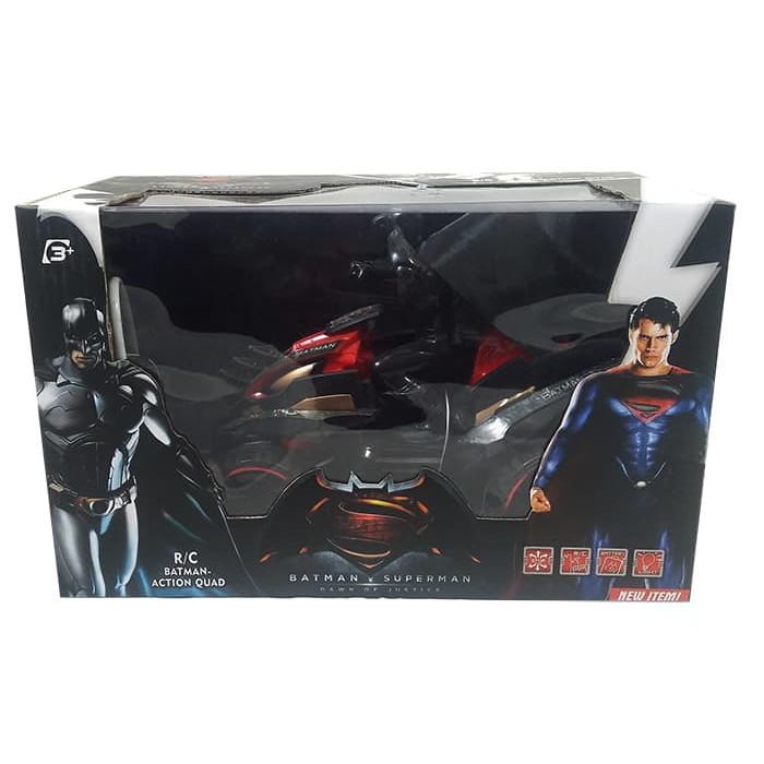 Hot Promo Mainan Anak - RC Batman Action Quad Mobil Remote Control Bat ATV