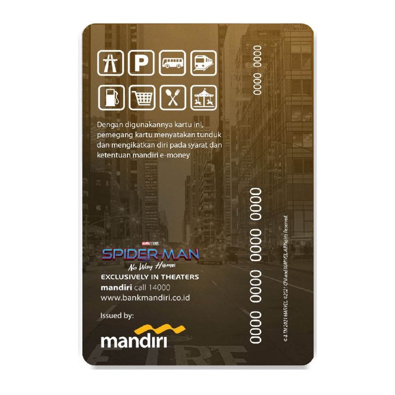 Emoney/e-money/etoll Bank Mandiri Limited Edition 4