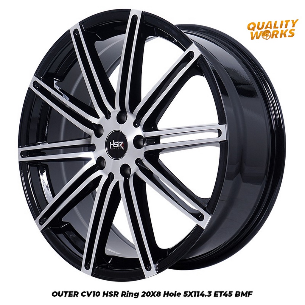 Pelek Racing Ring 20 Hsr Outer Cv10 - Velg Previa Lexus Xpander R20