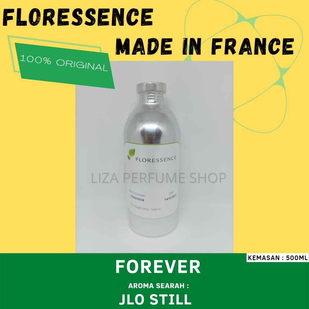 Bibit Parfum SEGEL  JLO STILL( FOREVER ) By FLORESSENCE / Bibit Perfum  jlo still/ Bibit Parfume FLO