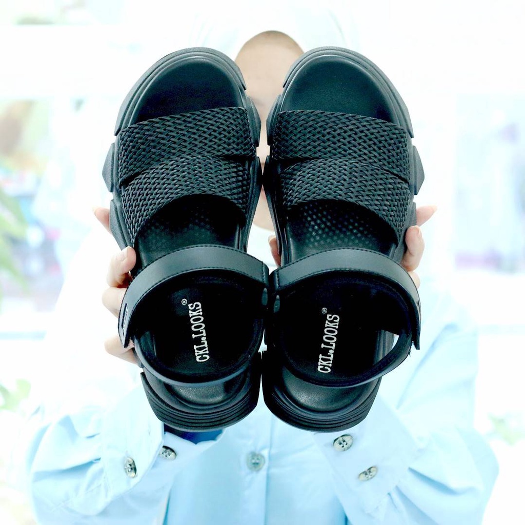 Sandal Premium Brand CKL - Angel Black
