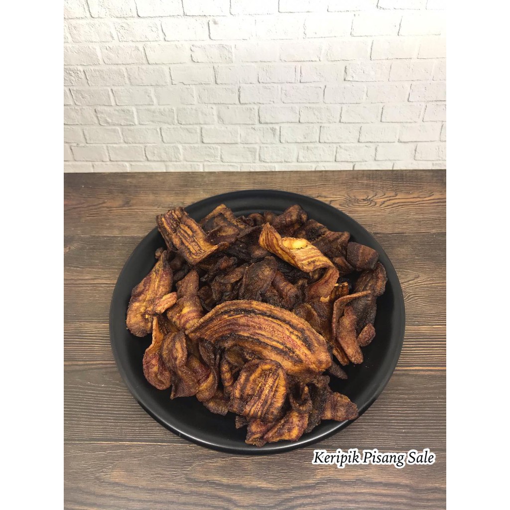 

1 KILOGRAM KERIPIK PISANG SALE | PISANG SALEH | KERIPIK PISANG GOSONG | KERIPIK PISANG SALE HITAM SNACKY MEDAN