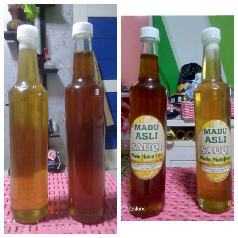 

Madu Multiflora dan Madu Hutan Liar Dorsata