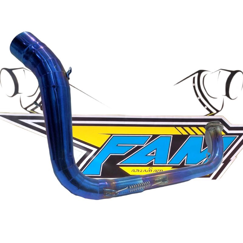 Leheran Header Model Cobra Ngacung Jengat Knalpot Aerox Old Vario 125 150 Nmax Old Aerox connected N