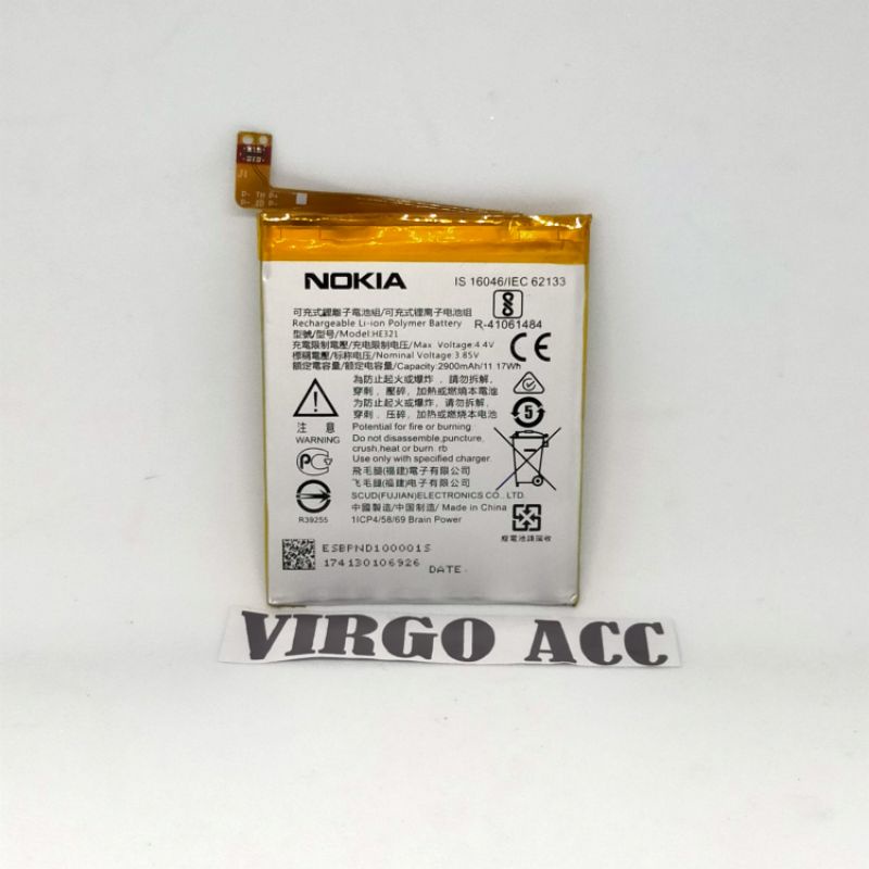 Baterai Batre Battery Nokia 5 HE321 TA1044 TA1053 TA1024 TA1027 Original Battery Hp