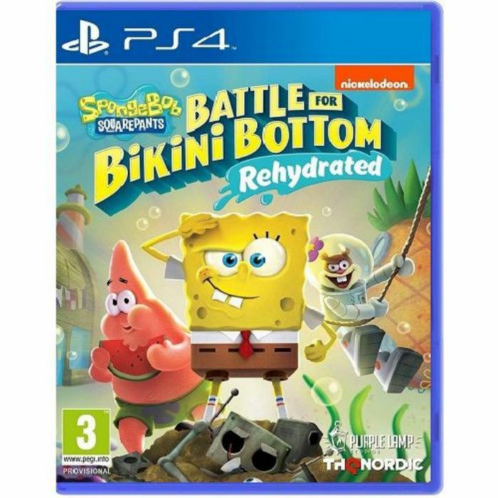 PS4 SpongeBob SquarePants: Battle for Bikini Bottom Rehydrated