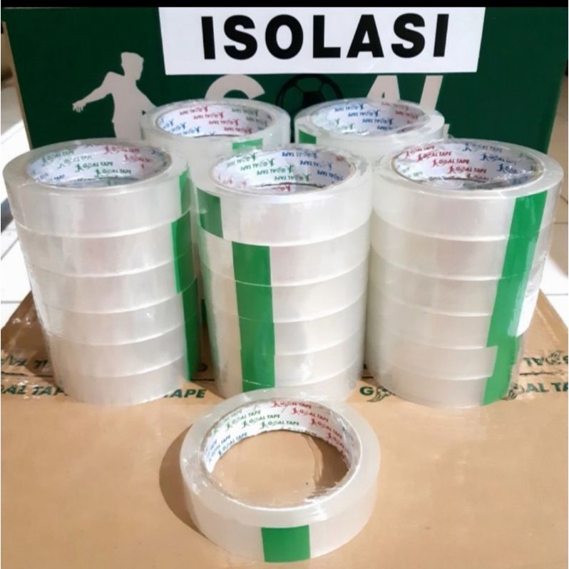 

4 Varian Isolasi Lakban Bening Kecil, Sedang, Besar, Cokelat