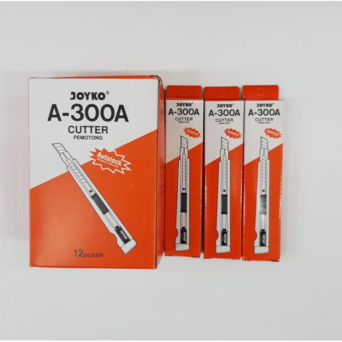 

CUTTER JOYKO A-300 | ALAT POTONG KERTAS | ATK