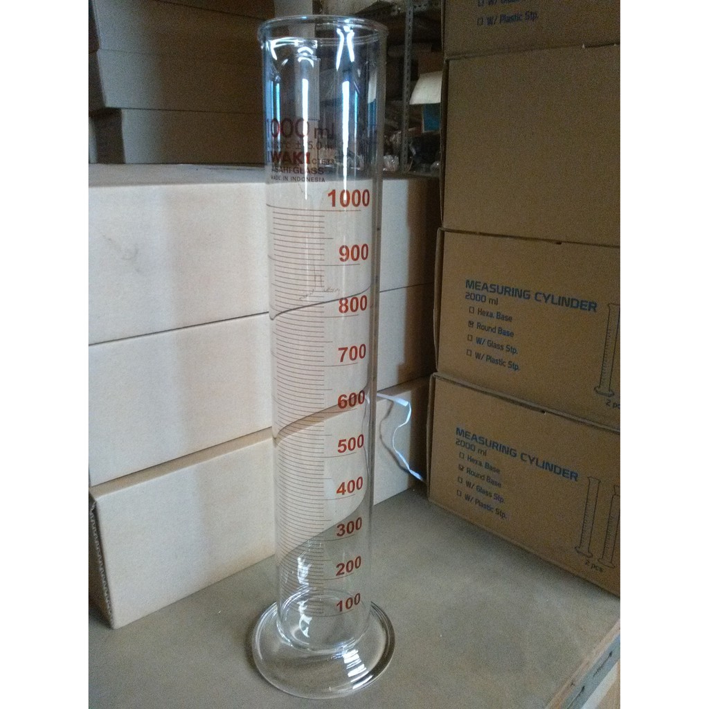 IWAKI Measuring Cylinder 1000ml | Gelas Ukur IWAKI