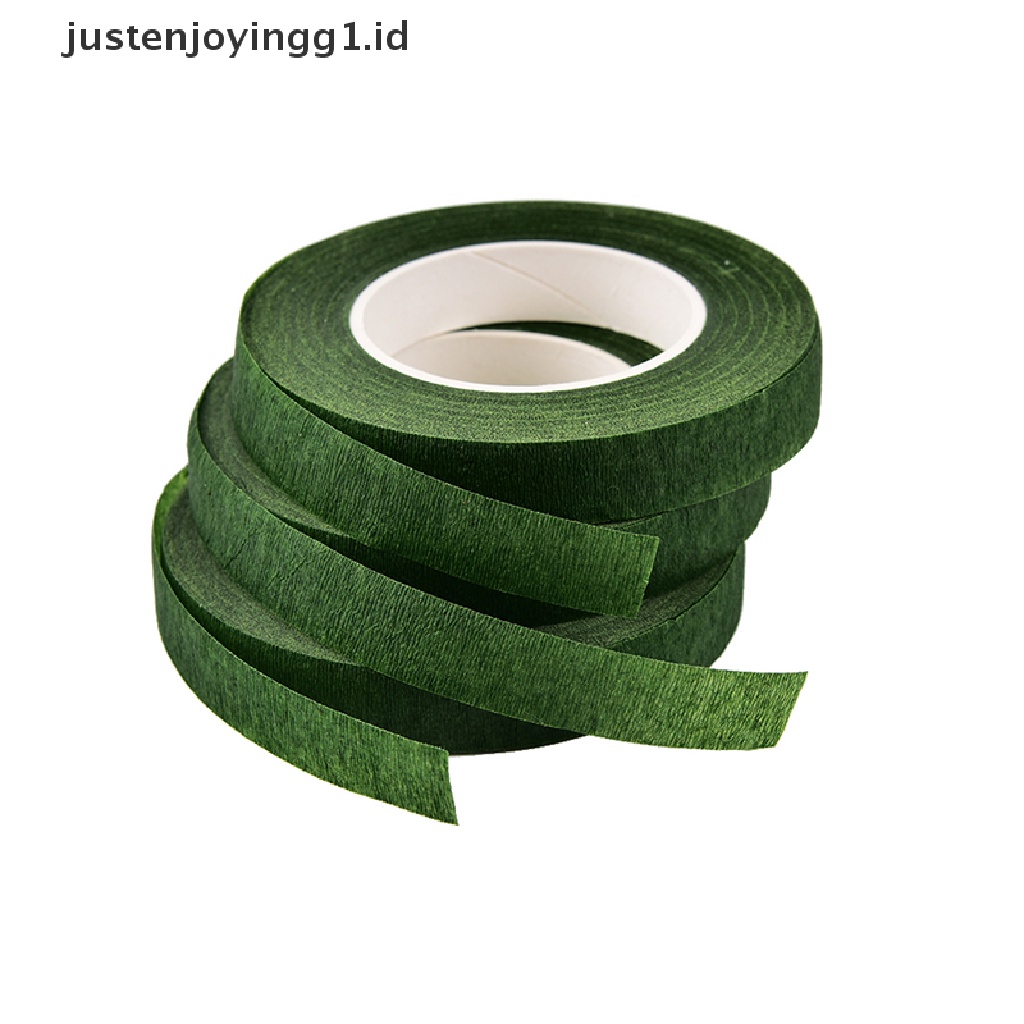 Justenjoyingg1.id / Roll Tape Elastis Anti Air Tahan Lama 12mm Untuk Tangkai Bunga