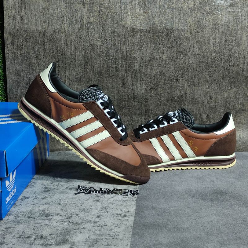 adidas sl76 brown