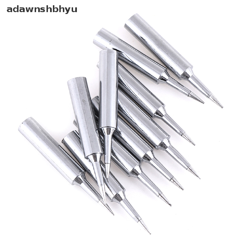 Adawnshbhyu 10pcs 900m-t-i soldering tips solder Tajam Pengganti solder Kepala Alat