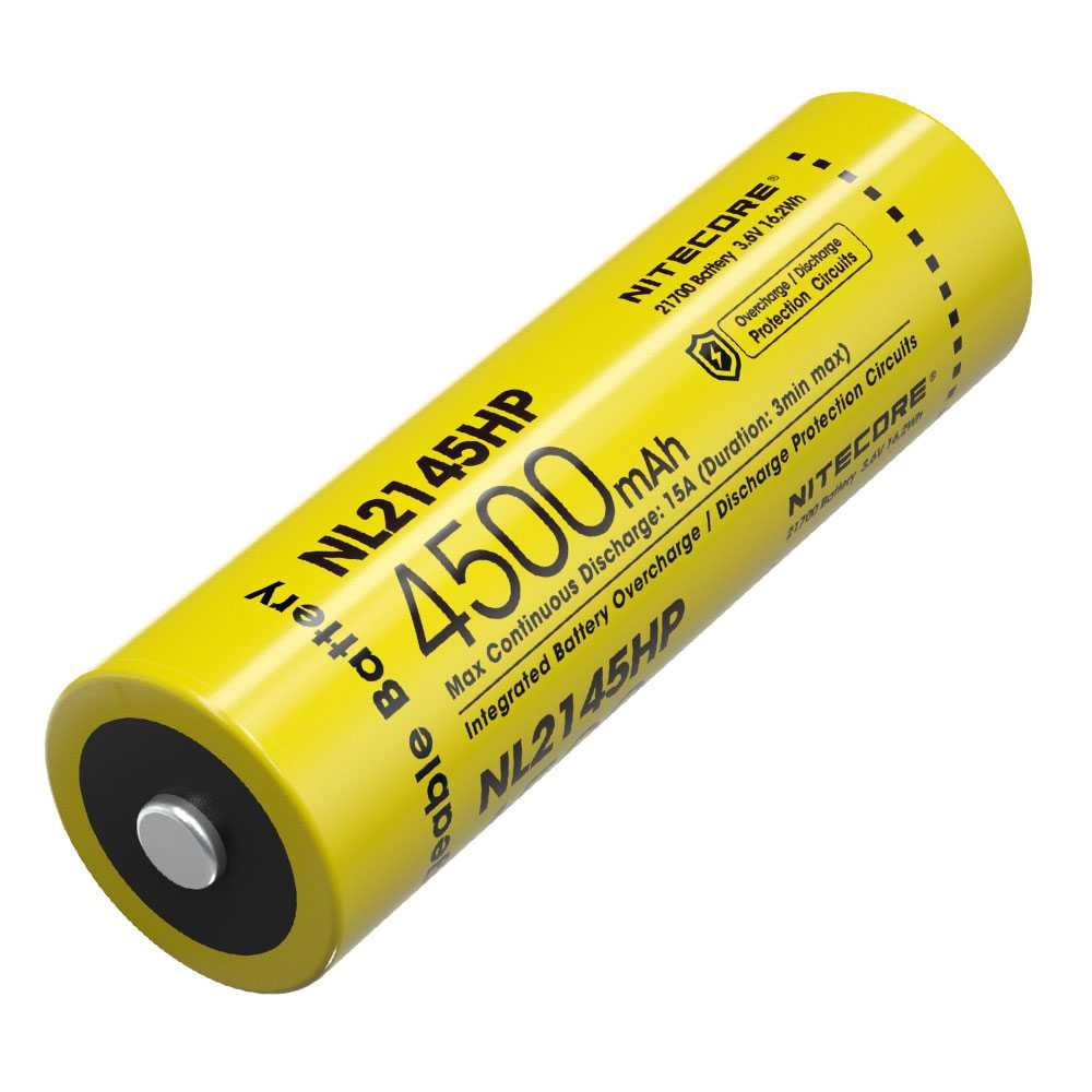 Paling Dicari ! NITECORE 21700 Baterai Li-ion 4500mAh 3.6V 15A - NL2145HP