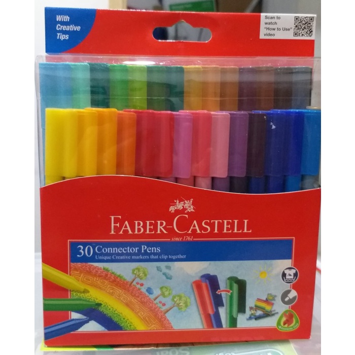 

Update Faber Castell 30 Connector Pens 155051 Spidol Warna Terlaris