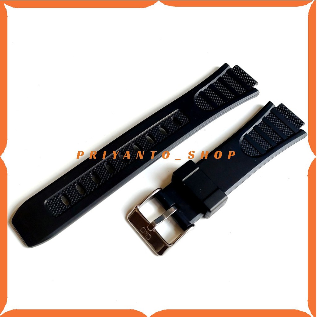 Strap Tali Jam Tangan QQ Q&amp;Q GW-36 QnQ GW36 QQ GW 36 ORIGINAL Rubber Rubber watch