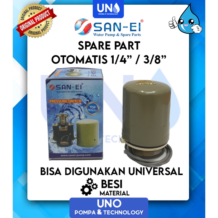 Otomatis Pressure Switch SanEi Original 1/4 inch atau 3/8 inch