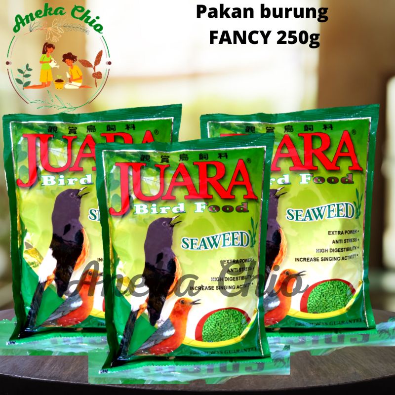 JUARA JAPFA SEAWEED MINI PELET PAKAN BURUNG MURAI ANIS PJBFSJF