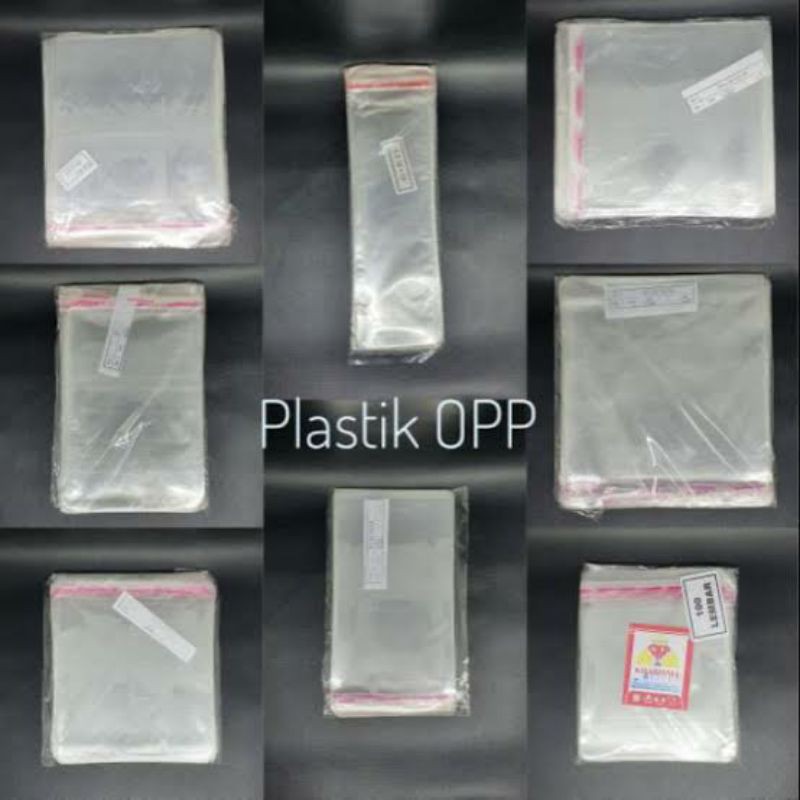 

Plastik OPP Plastik Lem Semua Ukuran klip