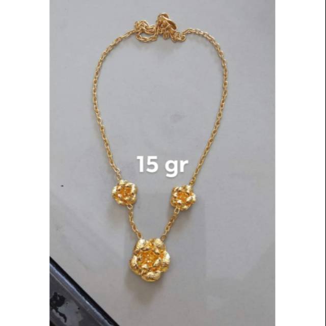 Kalung emas mawar emas london 24 karat emas toba Shopee Kalung emas mawar emas london 24 karat emas toba Shopee