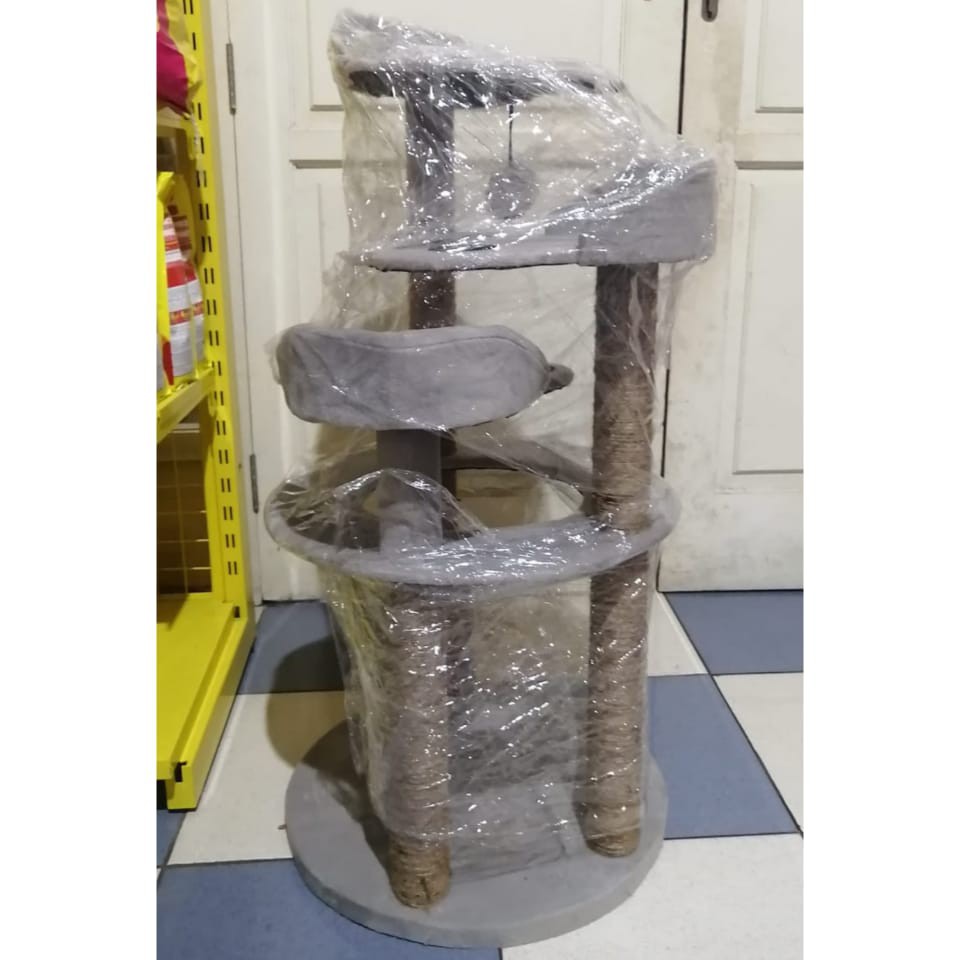 cat tree scratcher garukan kucing paws