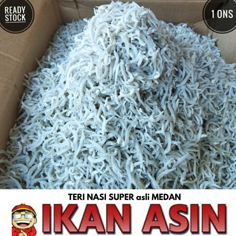 

TERI NASI SUPER ASLI MEDAN 100 gr