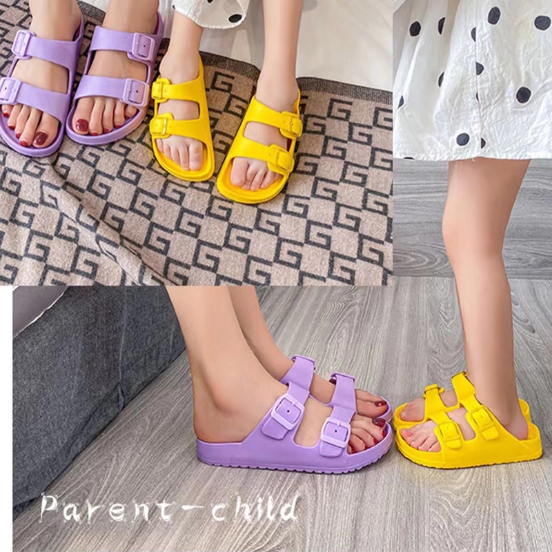 Komin Sendal import sandal anak laki laki sandal anak perempuan 10 tahun Sandal mandi dalam ruangan non-slip