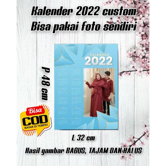 

KALENDER CUSTOM 2022 | BISA PAKAI FOTO SESUAI KEINGINAN SENDIRI
