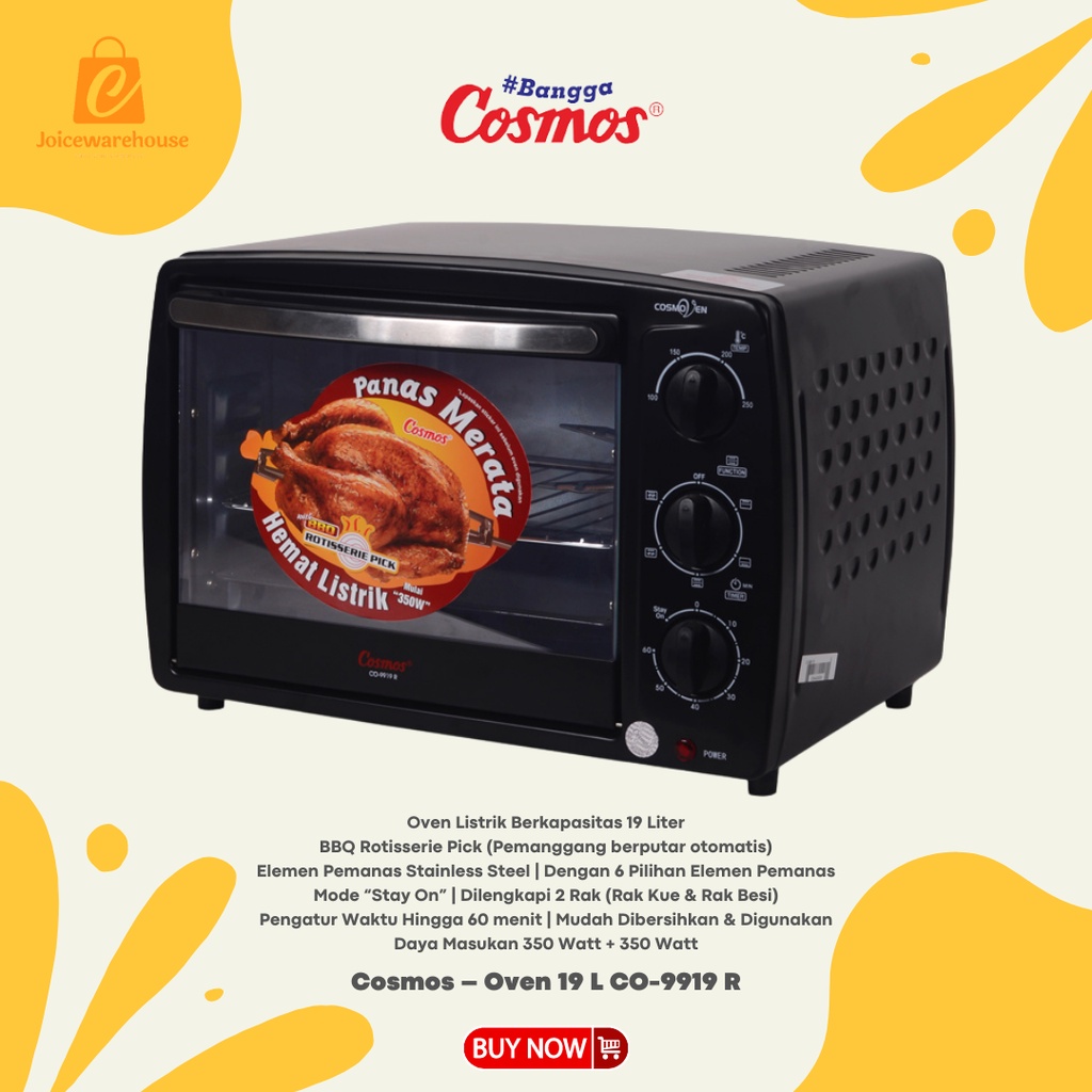 Cosmos – Oven 19 L CO-9919 R