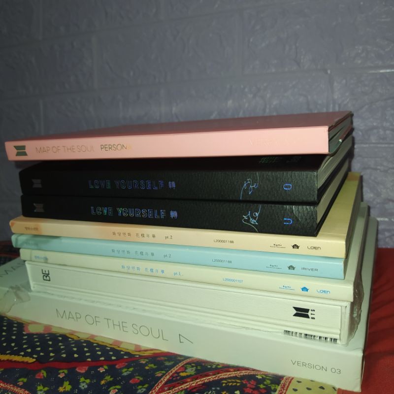ready album bts Unsealed tear ver U&O,you never walk alone,Young forever ver day,Dark&Wild,ORUL8,2?