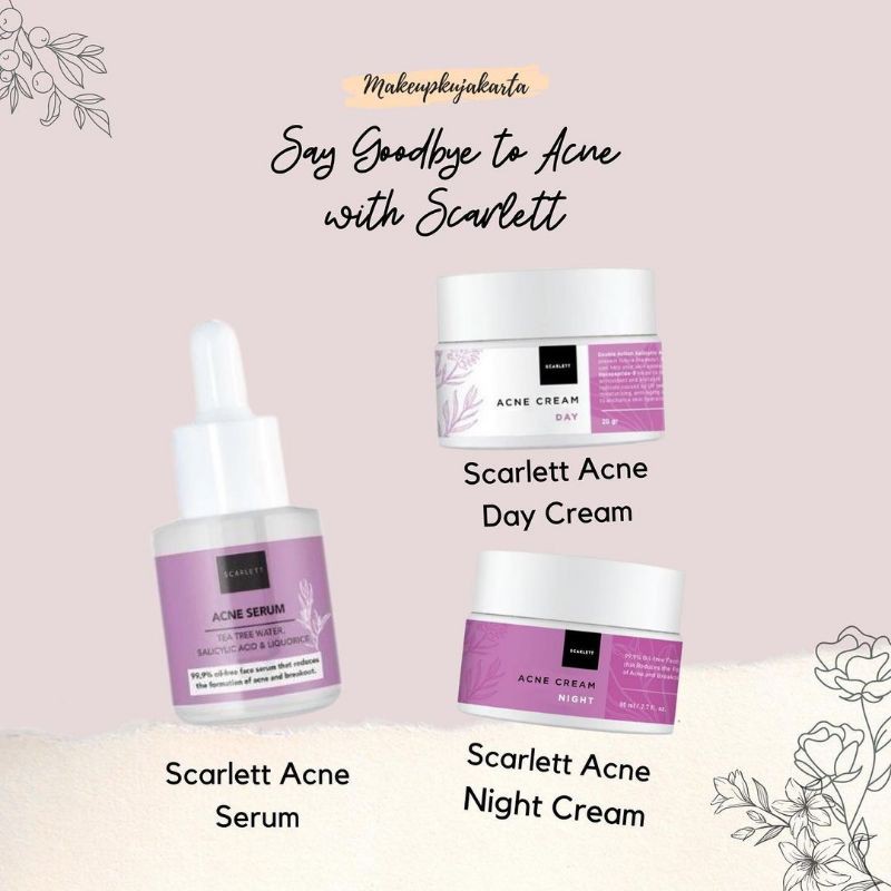 Scarlett Paket Acne