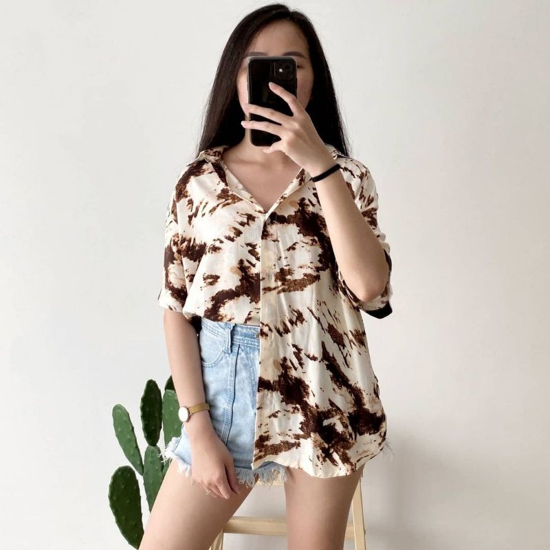 UTARI SHIRT - KEMEJA WANITA TANGAN PENDEK