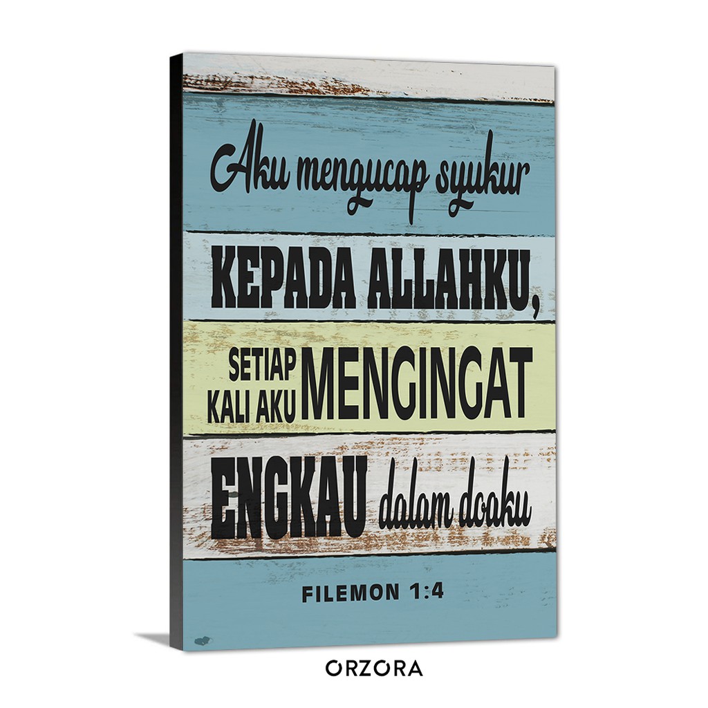 Hiasan Dinding Poster Inspirasi Motivasi Poster Rohani